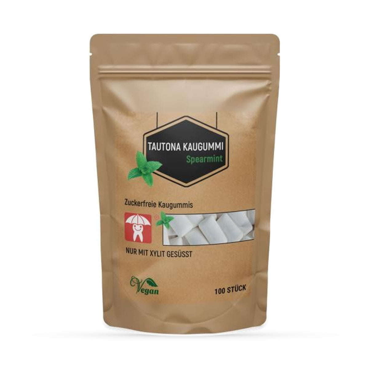 Tautona Peppermint Chewing Gum 100 pcs.